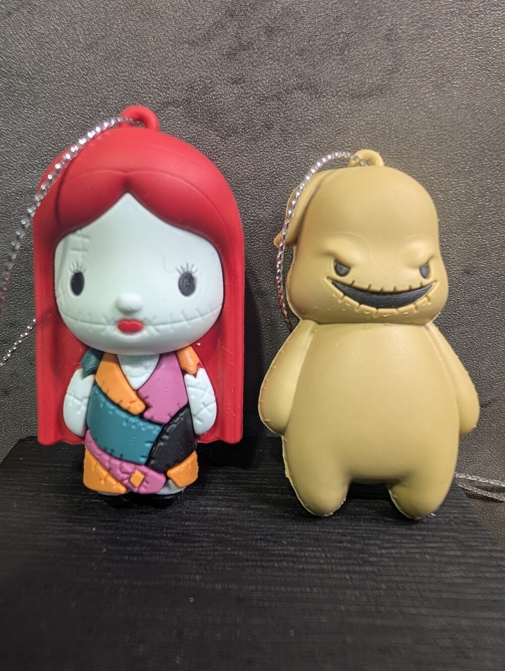Hallmark Disney Nightmare Before Christmas Sally Oogie Boogie PVC Ornaments